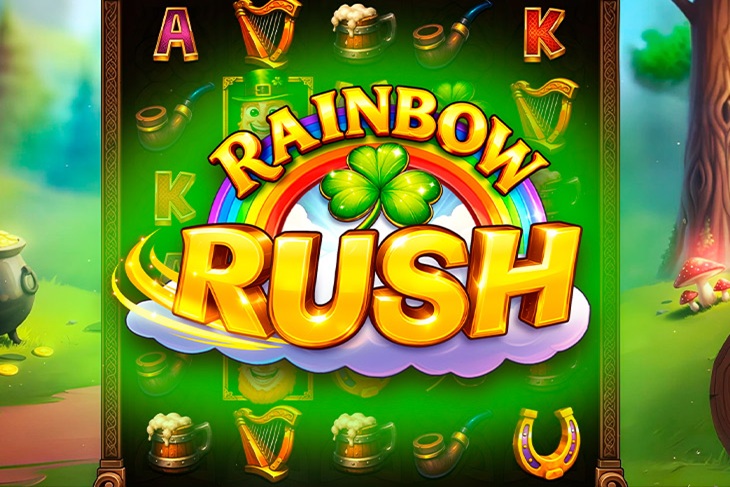 Обложка слота Rainbow Rush